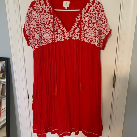 Women’s Red Boutique Dress - Picture 1 of 3